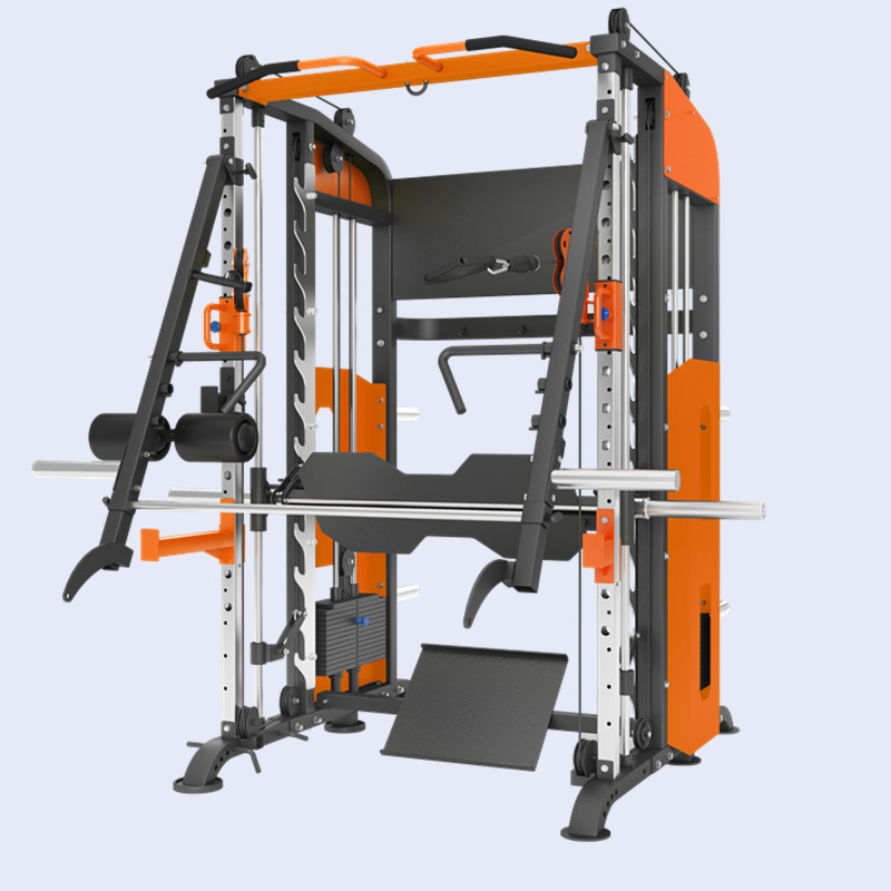 Home Gym Equipment Set - Fitness Equipment Free Weights Smith Machine/power