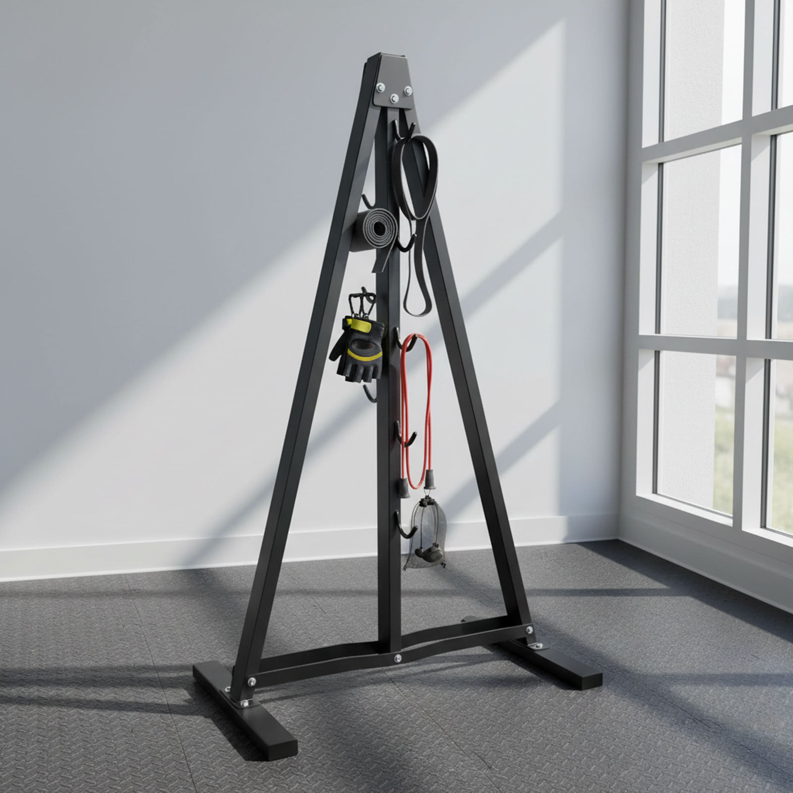 Lat Pull Down Bar Organizer wi - đánh giá và giá Home Gym Routine