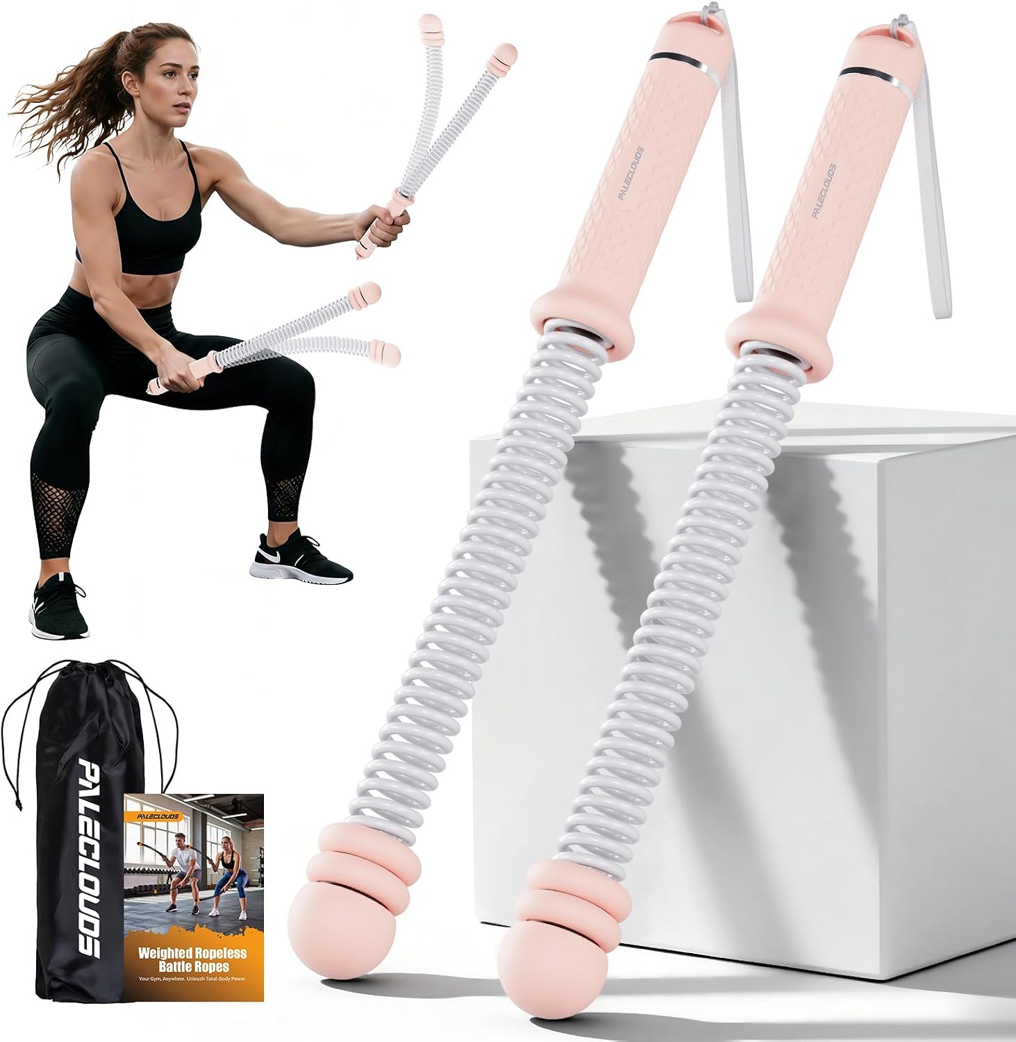 Portable Ropeless Battle Ropes - đánh giá và giá Home Gym Portable