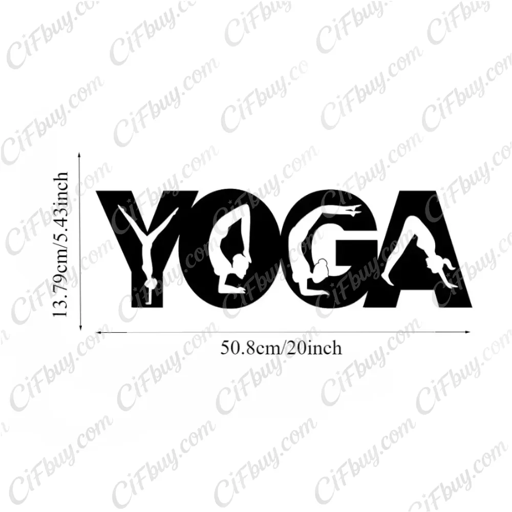 CIFBUY Yoga Poses Metal Wall A - đánh giá và giá Home Gym Yoga