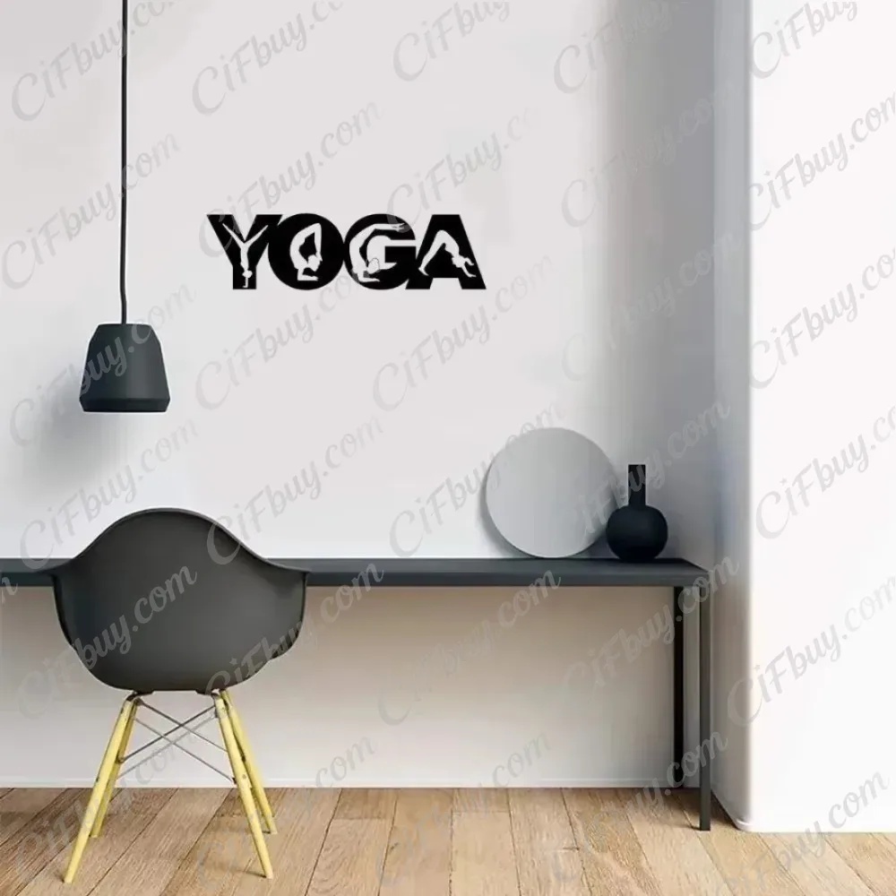 CIFBUY Yoga Poses Metal Wall A - đánh giá và giá Home Gym Yoga