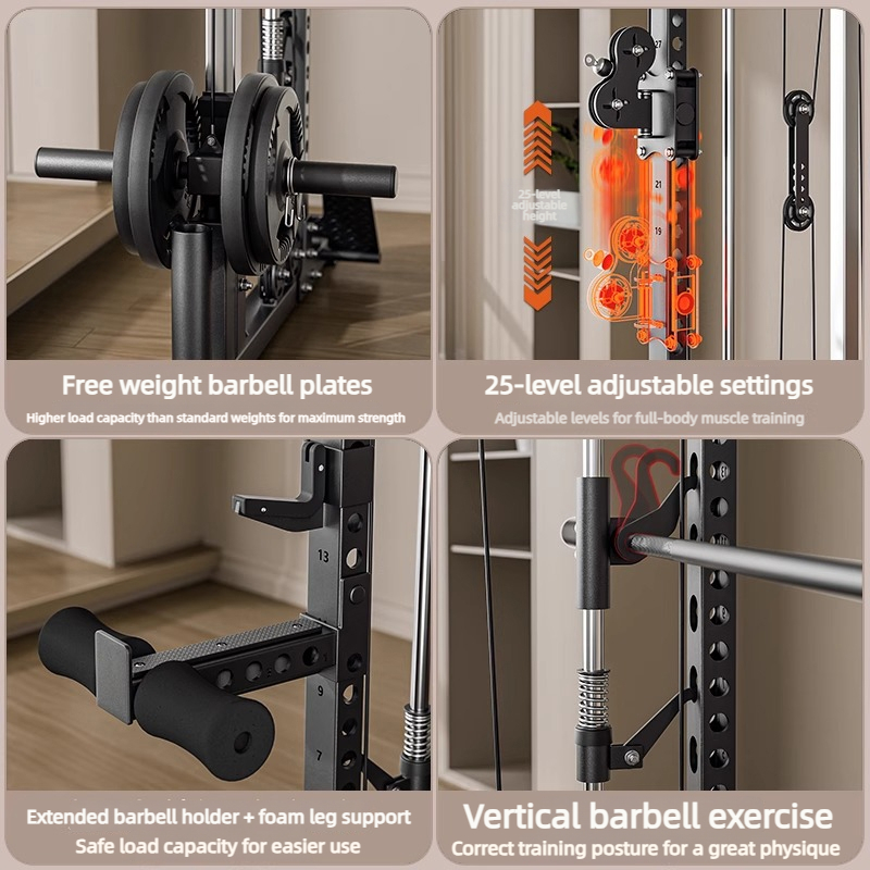 Professional All-In-One Smith  - đánh giá và giá All In One Gym Home Equipment